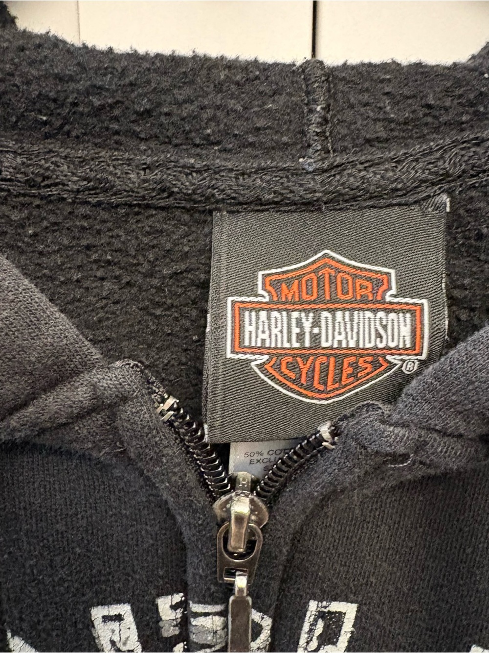 Harley-Davidson Women’s Black Full Zip Hoodie XXL Alamo City San Antonio TX - Picture 2 of 9
